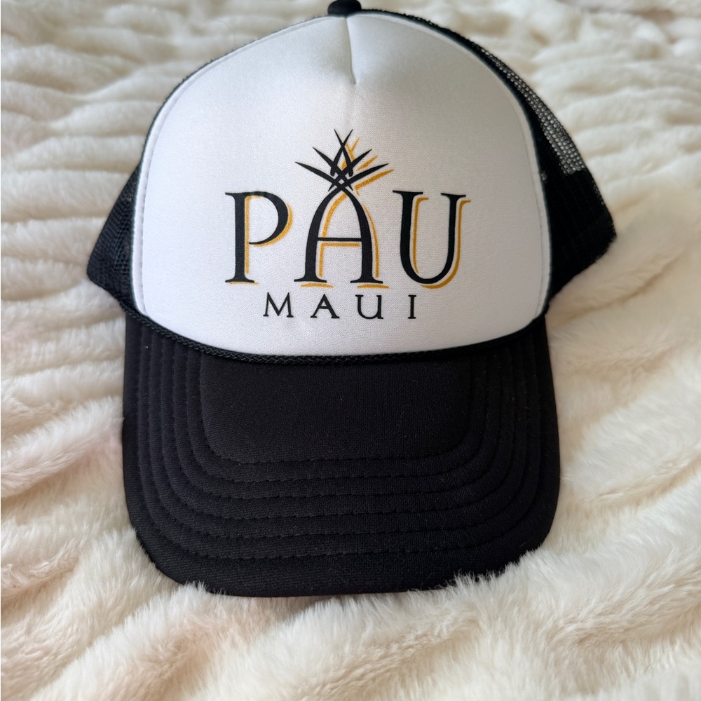 Black and White Trucker Hat